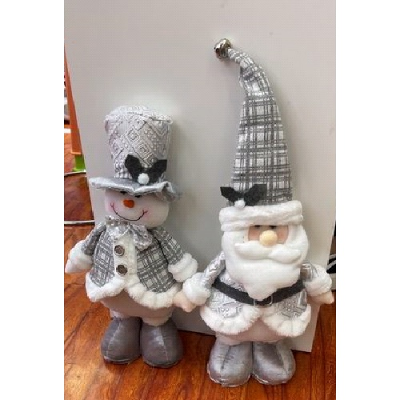 Фігура новорічна “Santa Snowman“ 40см Фігура новорічна “Santa Snowman“ 40см