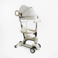 Самокат 5в1 “Skyper“ колеса PU 125х35мм зі світлом, озвучування , с ДОП. КОЛЕСАМИ, захисний бампер